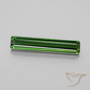2.68ct Натуральный Землисто-зеленый Турмалин, Изумрудная огранка, Чистота VVS