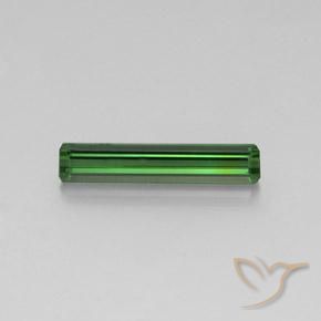 3.08ct Натуральный Зеленый Турмалин, Изумрудная огранка, VVS-VS