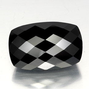 40.56 карата, натуральный Шерл Турмалин, Подушка Крой, Непрозрачный