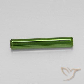 2.77ct Натуральный Темно-зеленый Турмалин, Изумрудная огранка, Чистота VS