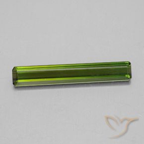 2.28ct Натуральный Водоросли зеленые Турмалин, Изумрудная огранка, Чистота VVS
