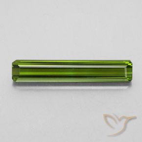 2.47ct Натуральный Водоросли зеленые Турмалин, Изумрудная огранка, Чистота VVS