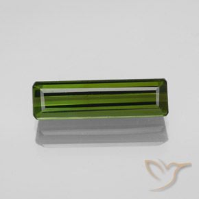 2.21ct Натуральный Водоросли зеленые Турмалин, Изумрудная огранка, Чистота VVS