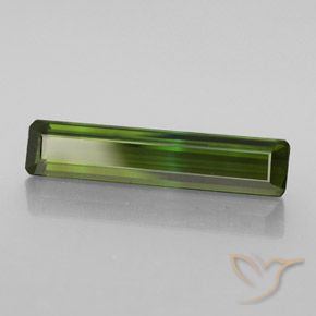 2.57 карата, натуральный Medium Light Green Турмалин, Октагон / Изумрудная Огранка, VVS-VS