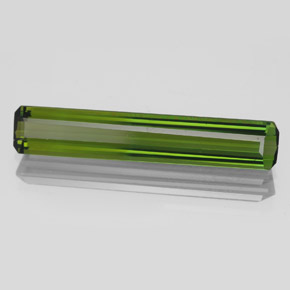 2.70 карата, натуральный Темно-зеленый Турмалин, Изумрудная огранка, VVS-VS