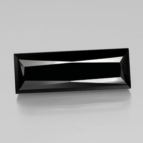 48.28 карата, натуральный Шерл Турмалин, Огранка Багет, Непрозрачный