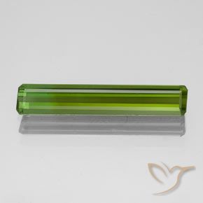 1.52ct Натуральный Водоросли зеленые Турмалин, Изумрудная огранка, Чистота VVS