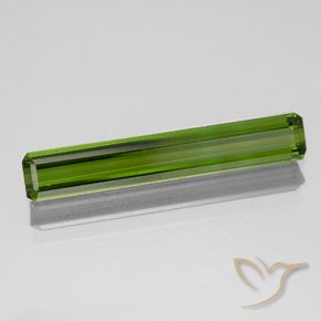 1.51 карата, натуральный Темно-зеленый Турмалин, Октагон / Изумрудная Огранка, VVS-VS