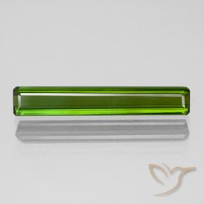 1.44ct Натуральный Водоросли зеленые Турмалин, Изумрудная огранка, Чистота VS