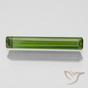 1.00ct Натуральный Водоросли зеленые Турмалин, Изумрудная огранка, Чистота VS