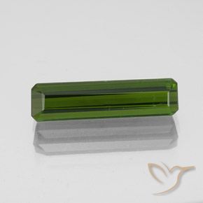 1.97ct Натуральный Водоросли зеленые Турмалин, Изумрудная огранка, Чистота VS