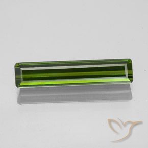 1.73ct Натуральный Темно-зеленый Турмалин, Изумрудная огранка, Чистота VS