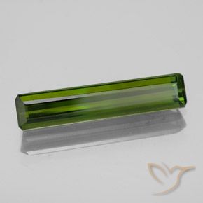 1.90 карата, натуральный Темно-зеленый Турмалин, Октагон / Изумрудная Огранка, Чистота VS