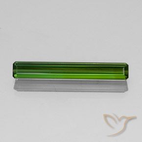 2.69ct Натуральный Землисто-зеленый Турмалин, Изумрудная огранка, VVS-VS