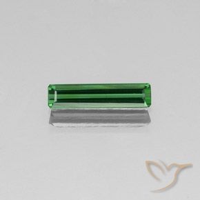 1.29ct Натуральный Светло-зеленый Турмалин, Изумрудная огранка, Чистота VS