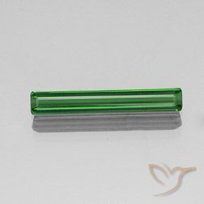 1.77ct Натуральный Зеленый Турмалин, Изумрудная огранка, Чистота VVS