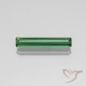 1.66ct Натуральный Зеленый Турмалин, Изумрудная огранка, VVS-VS