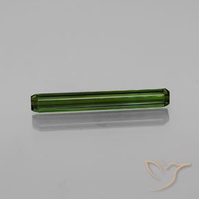 2.25ct Натуральный Землисто-зеленый Турмалин, Изумрудная огранка, Чистота VVS