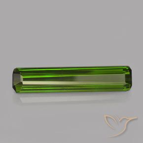 1.98 карата, натуральный Травянисто-зелёный Турмалин, Октагон / Изумрудная Огранка, VVS-VS