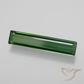 1.72 карата, натуральный Средний зеленый Турмалин, Октагон / Изумрудная Огранка, Чистота VVS