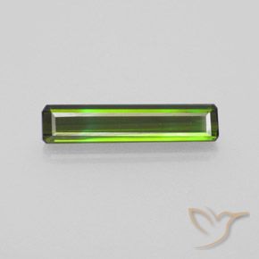 1.81ct Натуральный Средний зеленый Турмалин, Октагон / Изумрудная Огранка, Чистота VVS, Photo A