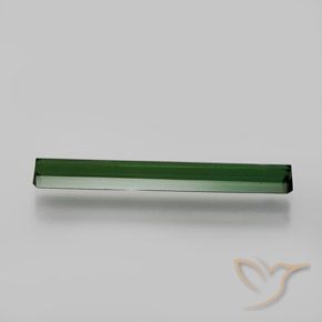 1.76 карата, натуральный Темно-зеленый Турмалин, Октагон / Изумрудная Огранка, VVS-VS