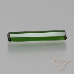 1.62 карата, натуральный Землисто-зеленый Турмалин, Октагон / Изумрудная Огранка, VVS-VS