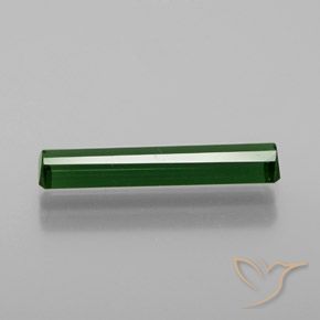 1.35 карата, натуральный Темно-зеленый Турмалин, Октагон / Изумрудная Огранка, VVS-VS