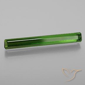 1.92 карата, натуральный Травянисто-зелёный Турмалин, Октагон / Изумрудная Огранка, VVS-VS