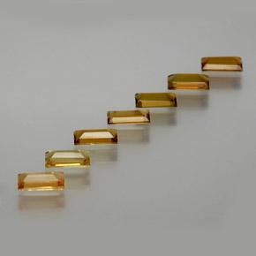 Натуральный Коричневый Турмалин 2,39 карата Огранка Багет, Чистота VS