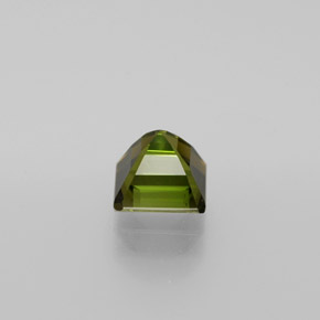 Натуральный Коричневато-зеленый Турмалин 1,45 карата Изумрудная огранка, Чистота VS