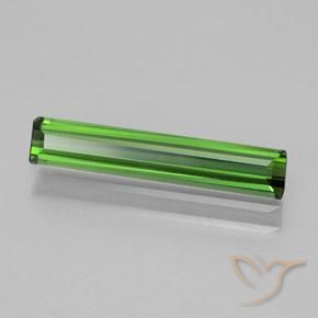1.25 карата, натуральный Темно-зеленый Турмалин, Октагон / Изумрудная Огранка, Чистота VVS