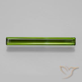 2.38ct Натуральный Средний зеленый Турмалин, Изумрудная огранка, VVS-VS