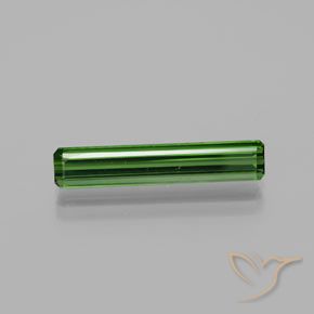 2.27ct Натуральный Землисто-зеленый Турмалин, Изумрудная огранка, VVS-VS
