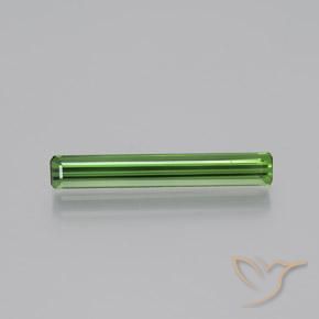 1.66ct Натуральный Темно-зеленый Турмалин, Изумрудная огранка, Чистота VS