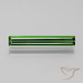 1.93ct Натуральный Зеленый Турмалин, Изумрудная огранка, VVS-VS