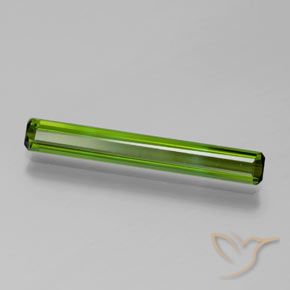 1.52 карата, натуральный Средний зеленый Турмалин, Октагон / Изумрудная Огранка, VVS-VS