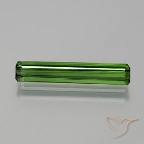 1.97ct Натуральный Травянисто-зелёный Турмалин, Изумрудная огранка, Чистота VS