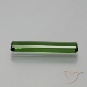 1.97 карата, натуральный Травянисто-зелёный Турмалин, Октагон / Изумрудная Огранка, Чистота VS