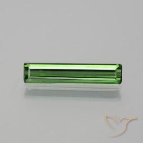 1.22ct Натуральный Землисто-зеленый Турмалин, Изумрудная огранка, VS-SI