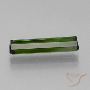 1.58 карата, натуральный Темно-зеленый Турмалин, Октагон / Изумрудная Огранка, Чистота VVS
