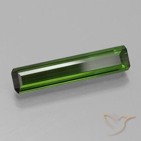 1.60 карата, натуральный Землисто-зеленый Турмалин, Октагон / Изумрудная Огранка, Чистота VVS