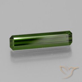 1.90 карата, натуральный Травянисто-зелёный Турмалин, Октагон / Изумрудная Огранка, Чистота VVS