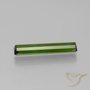 1.35 карата, натуральный Травянисто-зелёный Турмалин, Октагон / Изумрудная Огранка, VVS-VS
