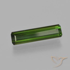 1.91 карата, натуральный Травянисто-зелёный Турмалин, Октагон / Изумрудная Огранка, VVS-VS