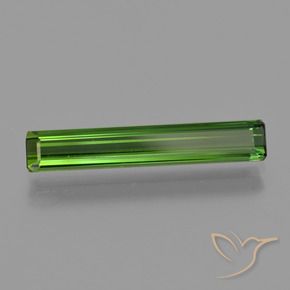 1.52 карата, натуральный Травянисто-зелёный Турмалин, Октагон / Изумрудная Огранка, VVS-VS
