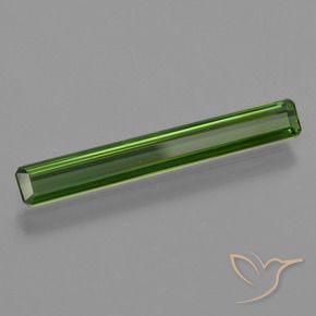 1.32 карата, натуральный Глубокий лесной зеленый Турмалин, Октагон / Изумрудная Огранка, VVS-VS