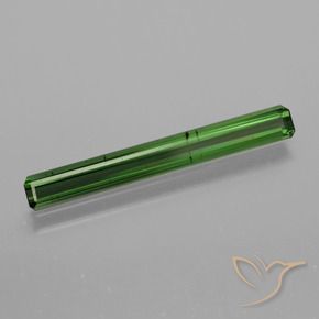 1.44 карата, натуральный Средний зеленый Турмалин, Октагон / Изумрудная Огранка, VS-SI