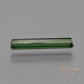 1.13 карата, натуральный Землисто-зеленый Турмалин, Октагон / Изумрудная Огранка, Чистота VS