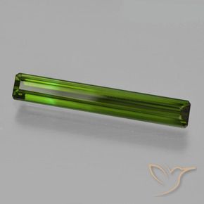 1.70 карата, натуральный Темно-зеленый Турмалин, Октагон / Изумрудная Огранка, Чистота VS